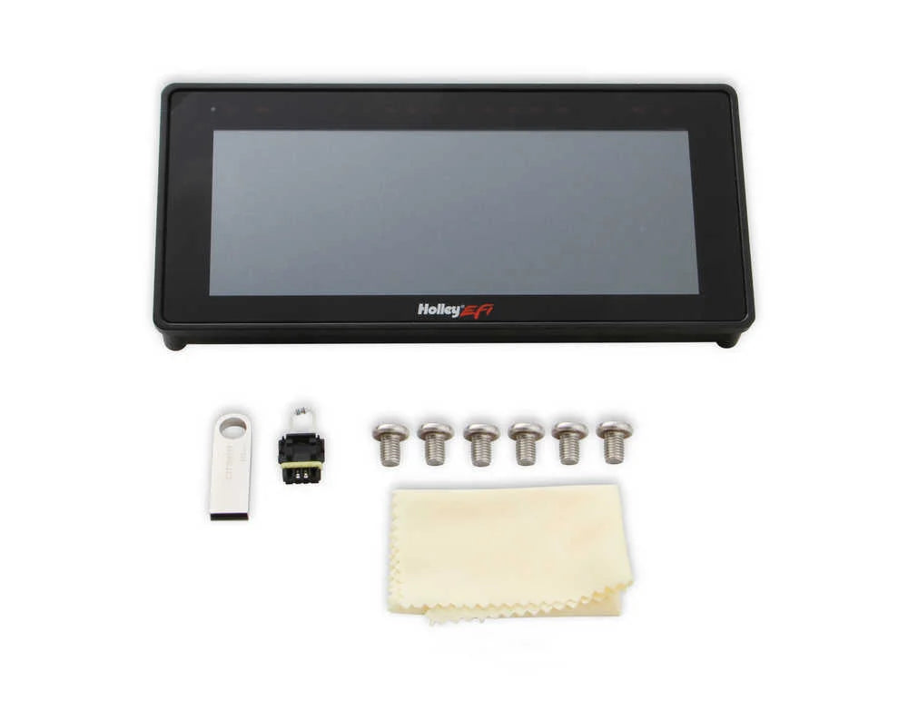 Holley EFI Holley EFI 6.86" Standalone Pro Dash 553-117 - Side View