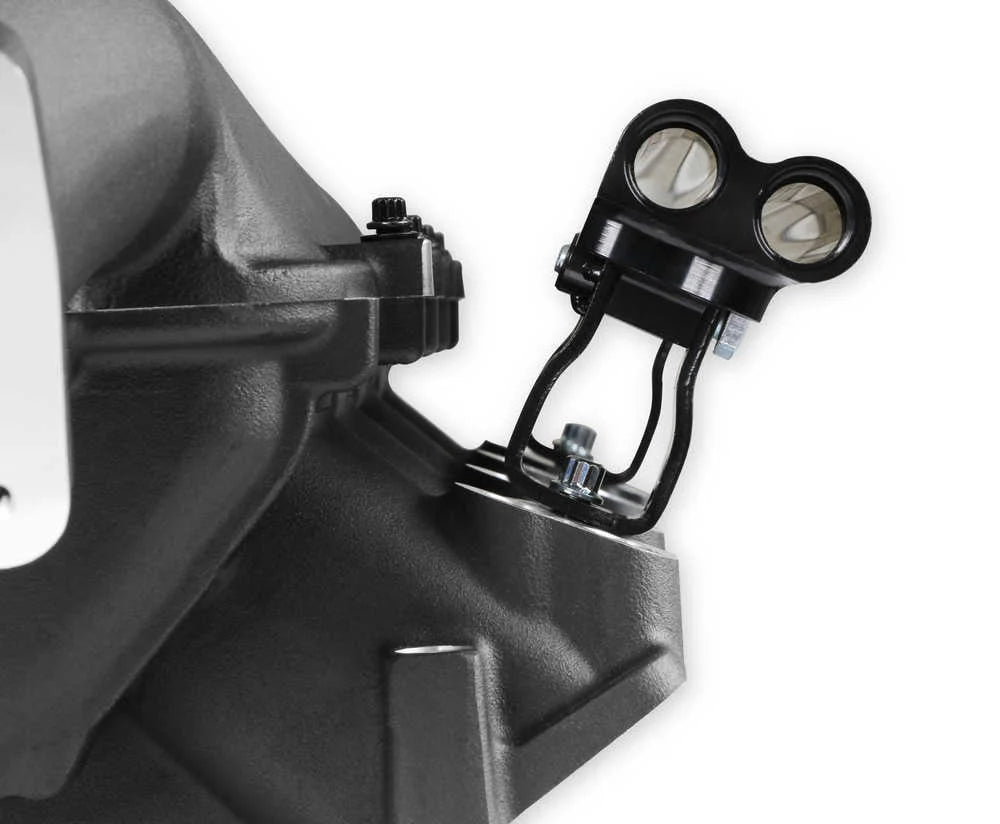 Holley EFI Holley Lo-Ram Manifold Kit Dual Injector- Black 300-683BK fits GM LS3 / L92 - Additional View 12