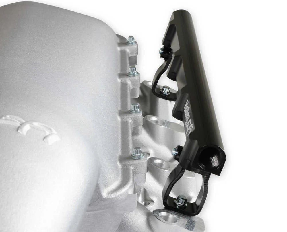 Holley EFI Holley Lo-Ram Manifold Kit Single Injector- Satin 300-679 fits GM LS3 / L92 - Additional View 9