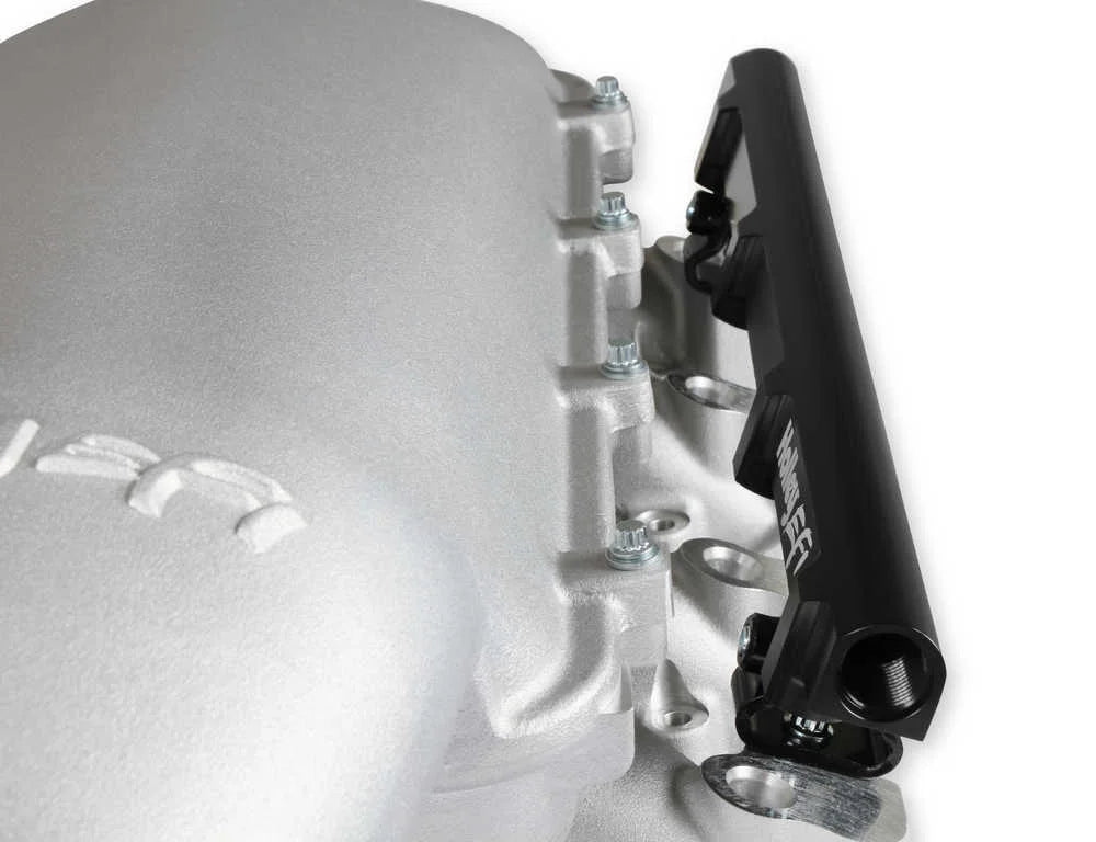 Holley EFI Holley Lo-Ram Manifold Kit Single Injector- Satin 300-679 fits GM LS3 / L92 - Additional View 10