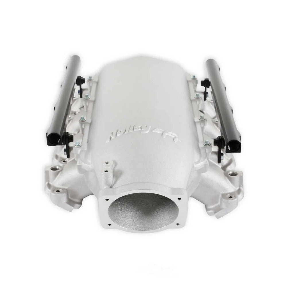 Holley EFI Holley Lo-Ram Manifold Kit and Port Injection Fuel Rails 300-718 fits GM Gen V LT - Back View