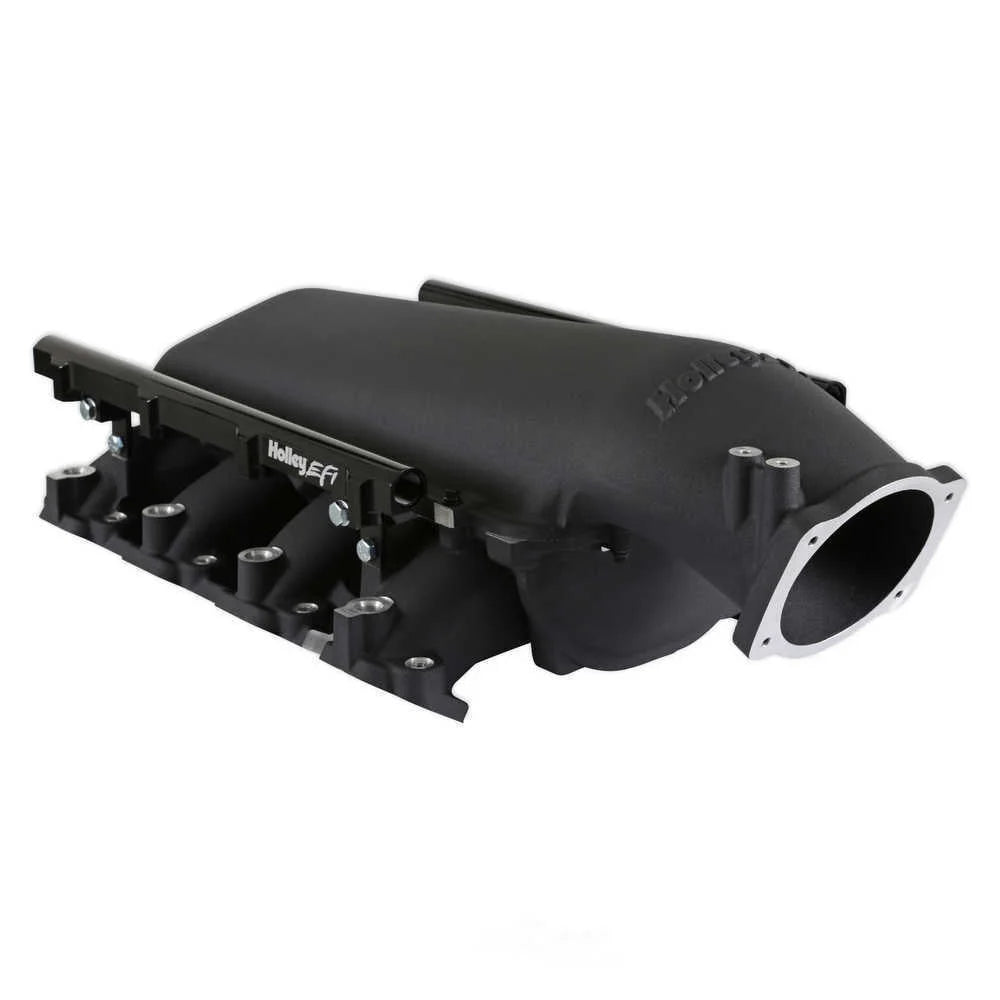Holley EFI Holley Lo-Ram Manifold Kit and Port Injection Fuel Rails 300-718BK fits GM Gen V LT - Additional View 5