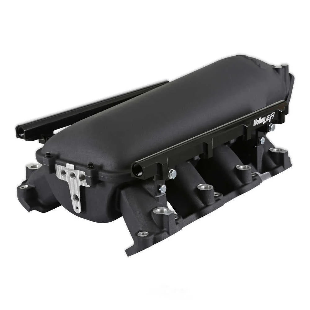Holley EFI Holley Lo-Ram Manifold Kit and Port Injection Fuel Rails 300-718BK fits GM Gen V LT - Additional View 7