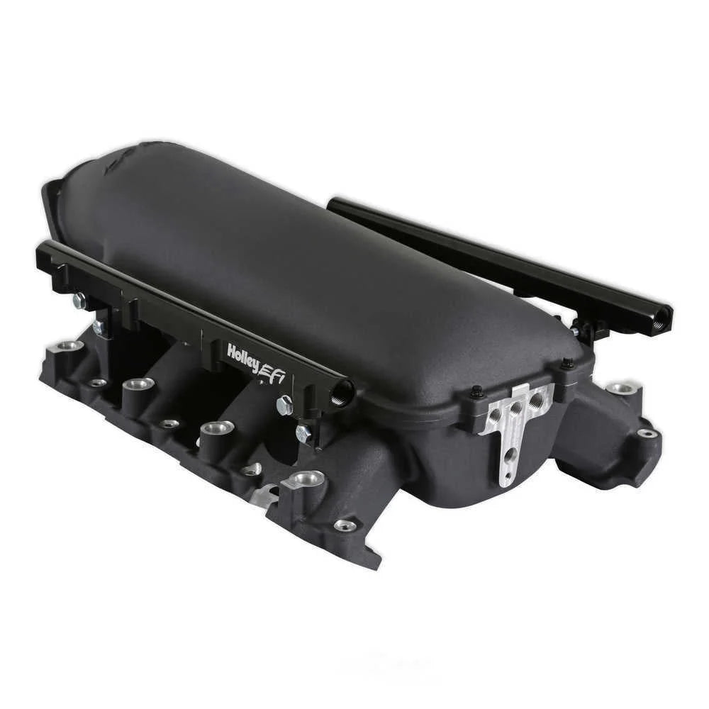 Holley EFI Holley Lo-Ram Manifold Kit and Port Injection Fuel Rails 300-718BK fits GM Gen V LT - Additional View 9