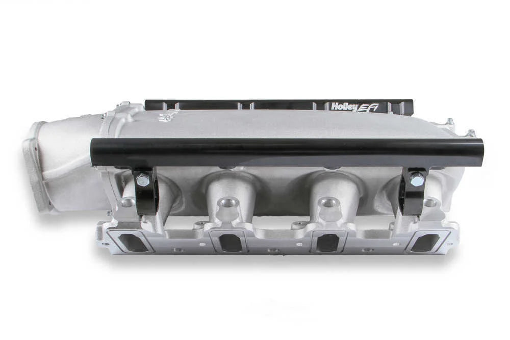 Holley EFI Holley Modular Ultra Lo-Ram EFI Manifold 300-621 fits LS1 / LS2 / LS6 - Back View
