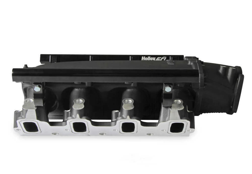 Holley EFI Holley Ultra Lo-Ram Manifold Kit Single Injector- Black 300-680BK fits GM LS3 / L92 - Additional View 5