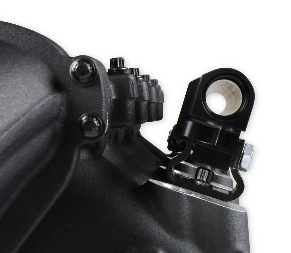 Holley EFI Holley Ultra Lo-Ram Manifold Kit Single Injector- Black 300-680BK fits GM LS3 / L92 - Additional View 13