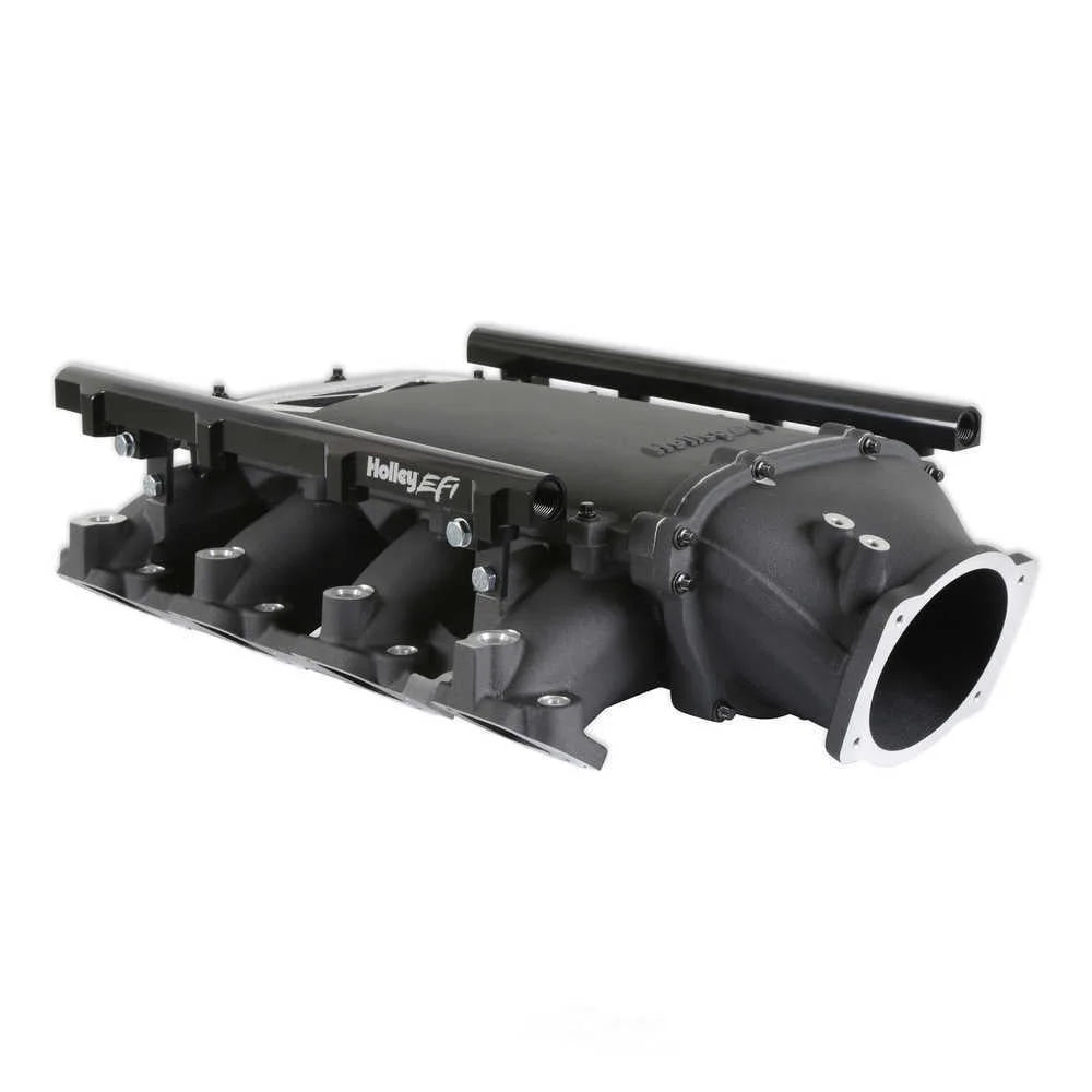 Holley EFI Holley Ultra Lo-Ram Manifold Kit and Port Injection Fuel Rails 300-719BK fits GM Gen V LT - Additional View 5