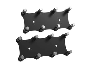 Holley EFI Ignition Coil Remote Relocation Bracket, Black Finish, Pair 561-130