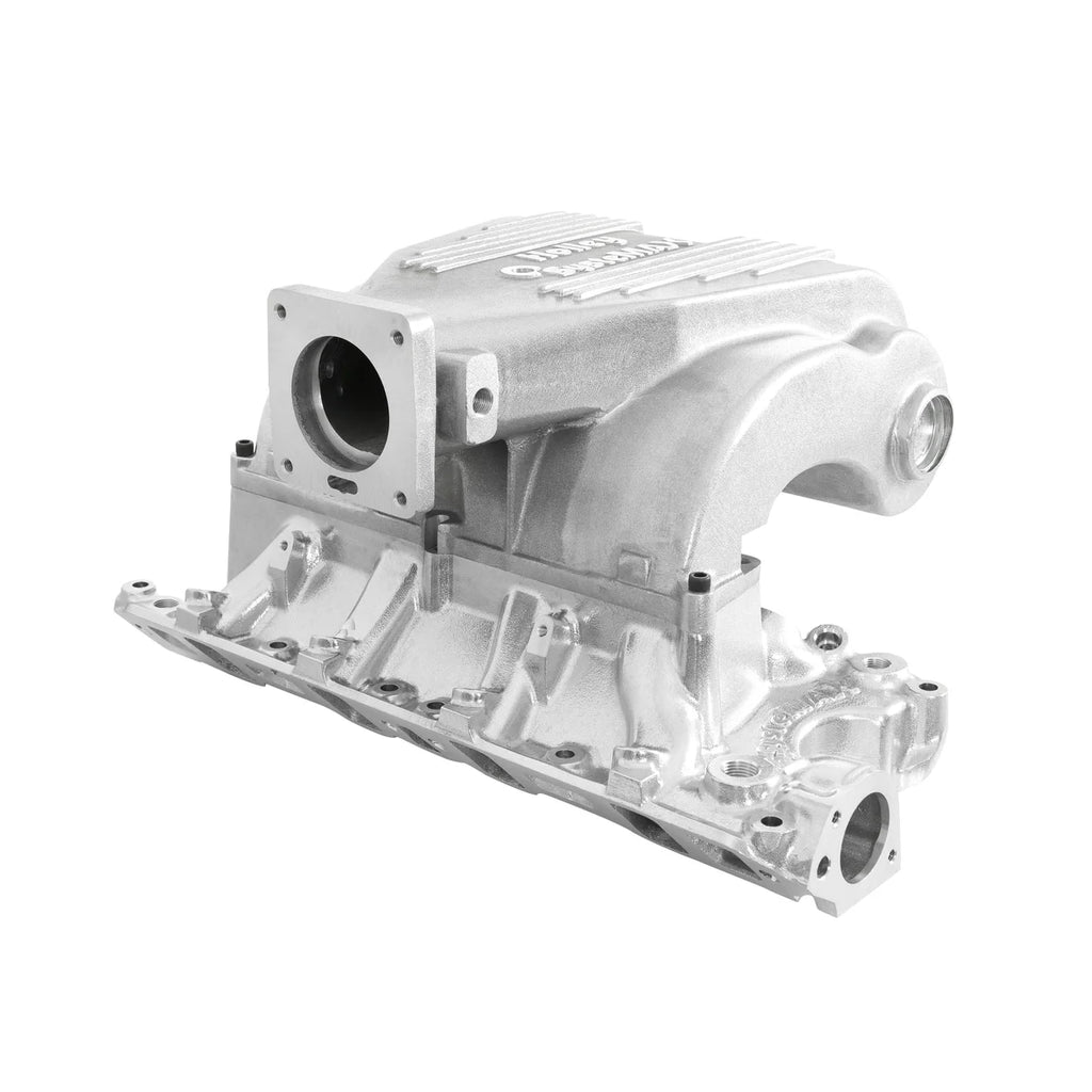 Holley EFI Intake Manifold 1986-1995 5.0L Upper and Lower E.O. Legal Shiny Finish 300-72S - Main Product View