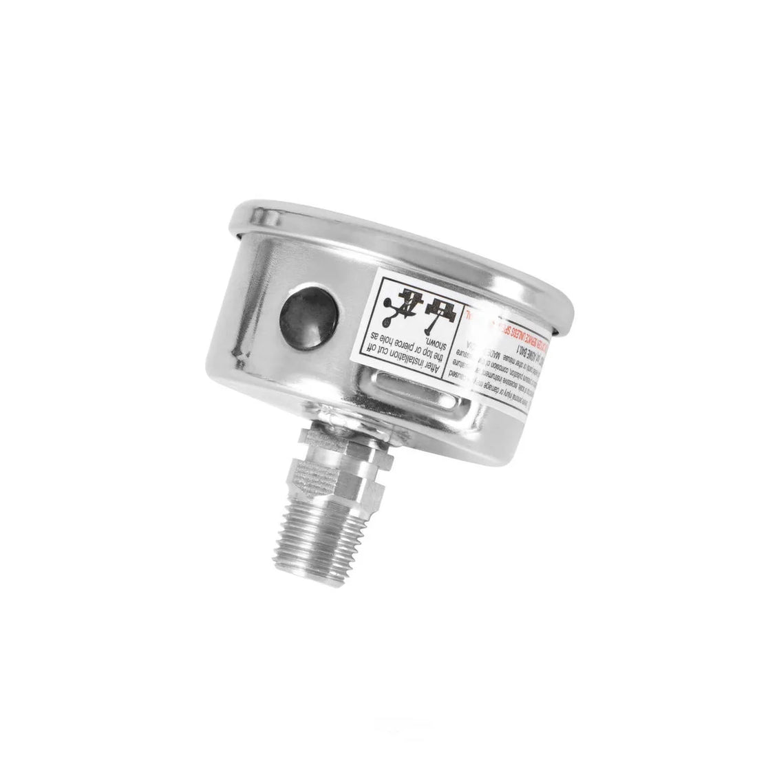 Holley EFI Liquid-filled - 0-160 PSI 26-506 - Back View