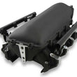Load image into Gallery viewer, Holley EFI Lo-Ram Manifold Kit - Top-feed. Single Injector Black Finish 300-679BK fits LS3 - Back View