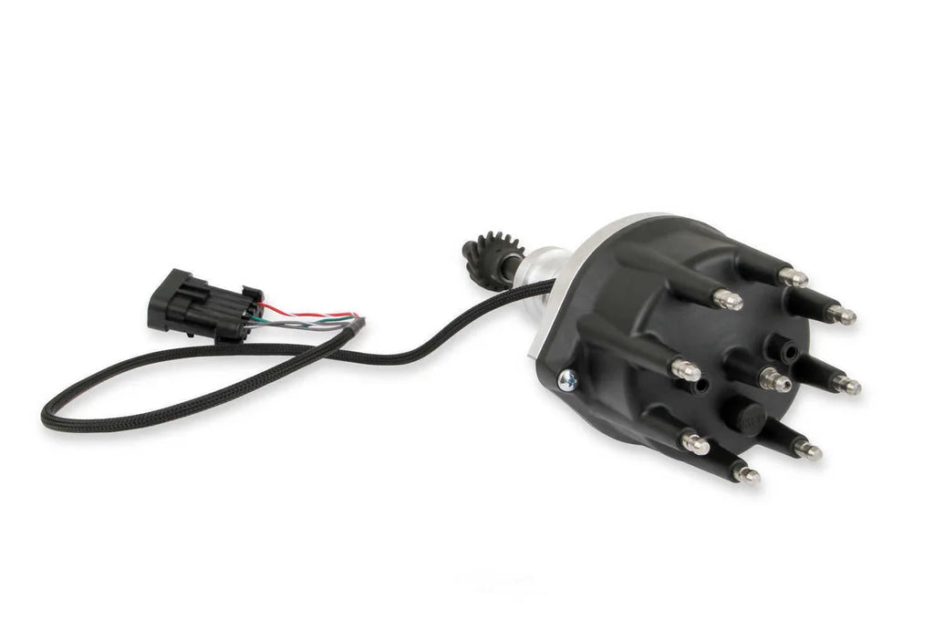 Holley EFI Low Profile Dual Sync Distributor 8.2" Hi-Ram Intake Manifold 565-211 fits Ford SBF - Additional View 5