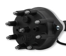 Load image into Gallery viewer, Holley EFI Low Profile Dual Sync Distributor Hi-Ram Intake Manifold 565-111 fits Ford 351W - Back View