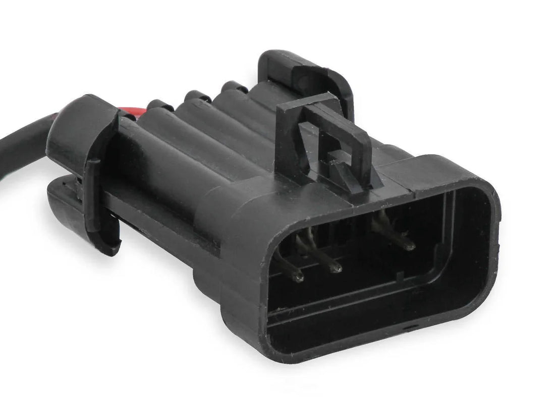 Holley EFI Low Profile Dual Sync Distributor Hi-Ram Intake Manifold 565-111 fits Ford 351W - Installation View