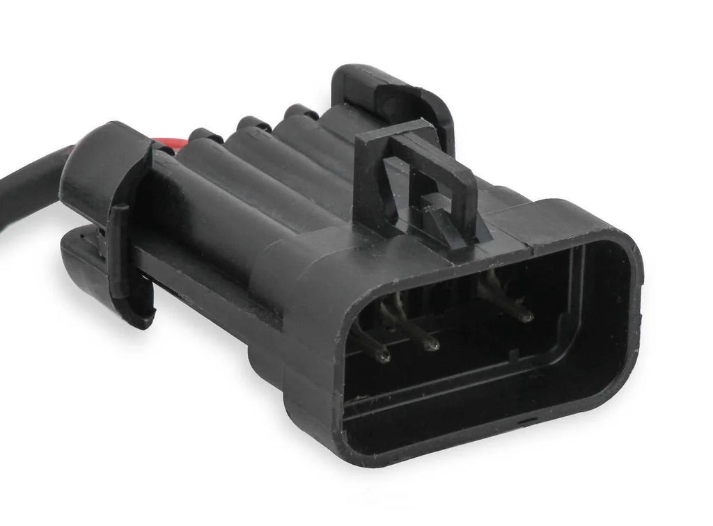 Holley EFI Low Profile Dual Sync Distributor Hi-Ram Intake Manifold 565-111 fits Ford 351W - Installation View