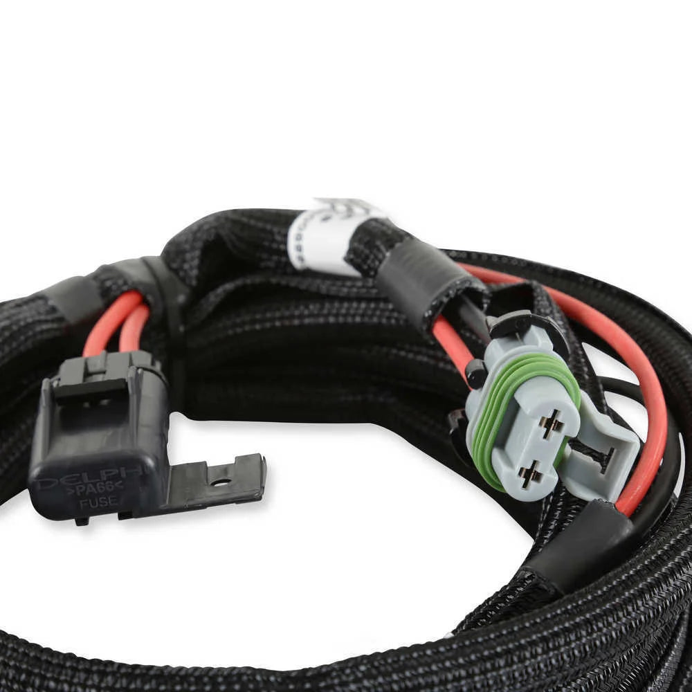 Holley EFI Main Power Harness Avenger EFI, HP EFI, & Dominator EFI 558-308 - Side View