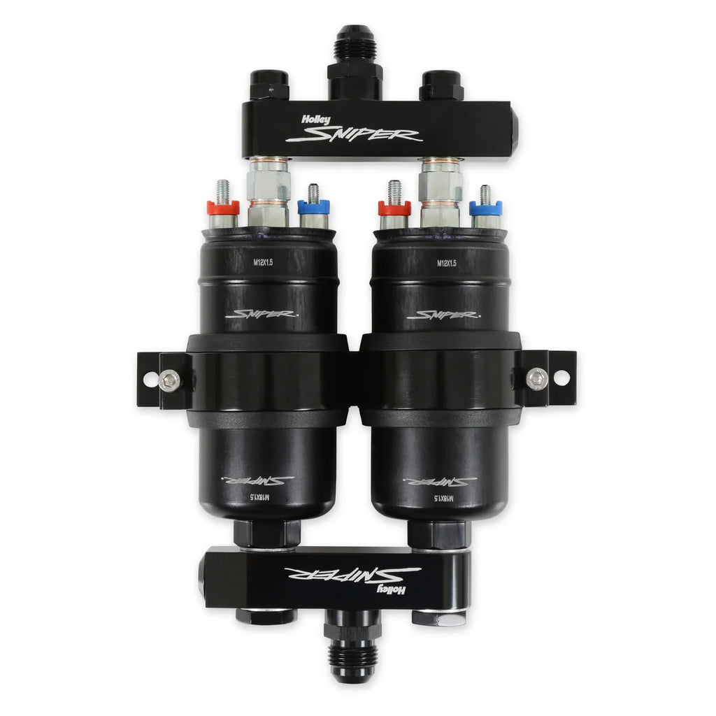 Holley EFI Sniper 3.5 GPM Twin Fuel Pump w/Manifold Kit 12-270