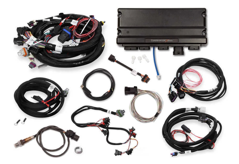Holley EFI Terminator X Max 550-926T fits LS1 / LS6 - Side View