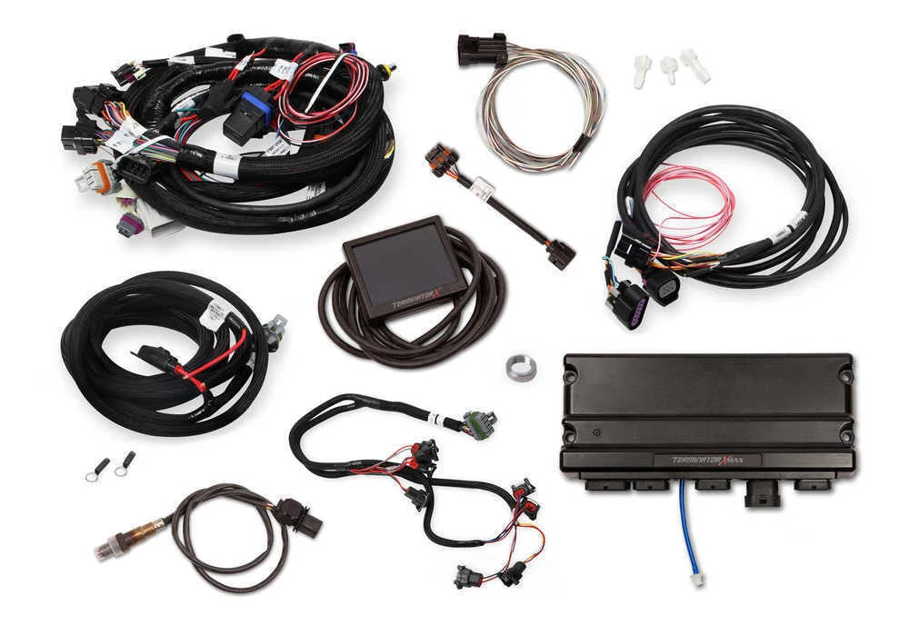 Holley EFI Terminator X Max 550-929 fits LS1 / LS6 - Side View