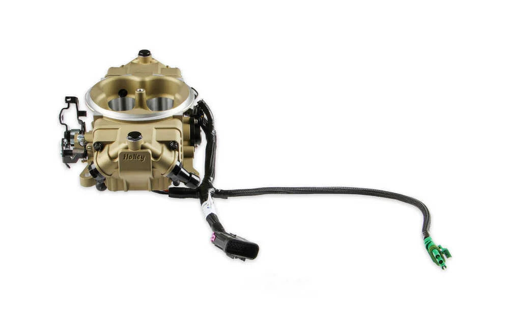 Holley EFI Terminator X Stealth 4150 - Gold 550-1003 - Side View