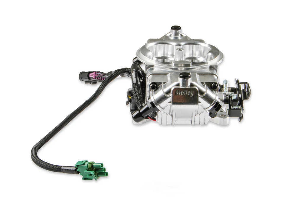 Holley EFI Terminator X Stealth 4150 - Shiny 550-1001 - Back View