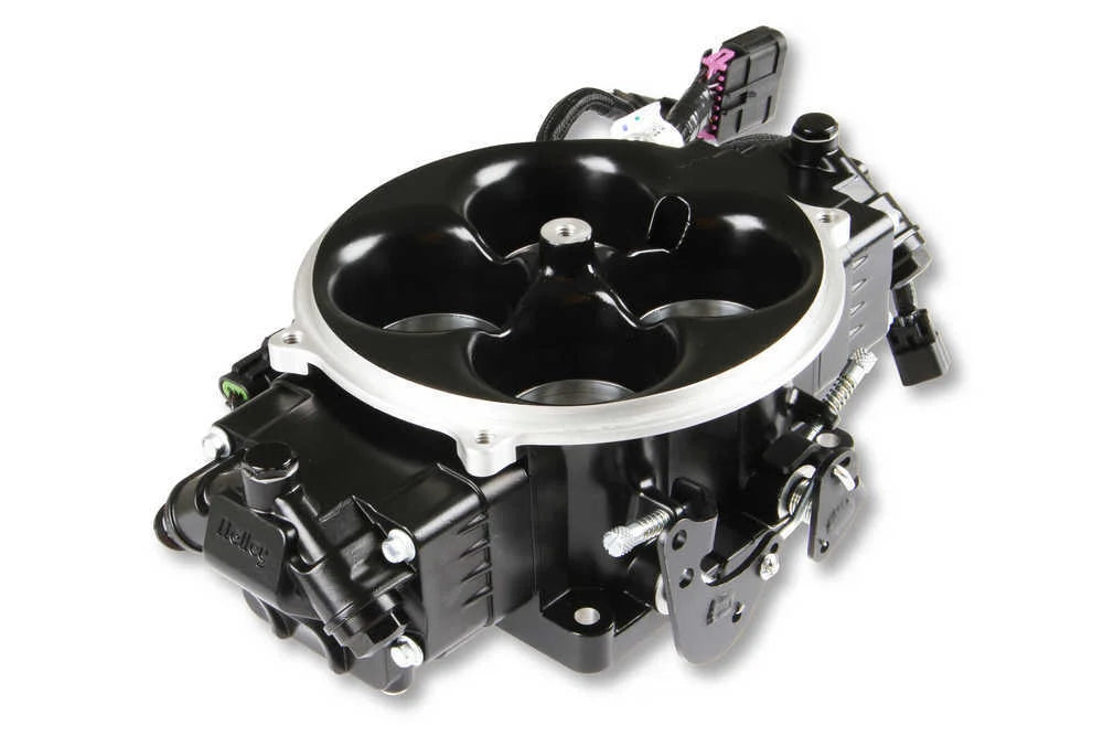 Holley EFI Terminator X Stealth 4500 - Black 550-1071 - Back View