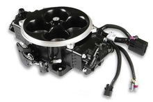 Load image into Gallery viewer, Holley EFI Terminator X Stealth 4500 Throttle Body - Black 534-302 - Installation View