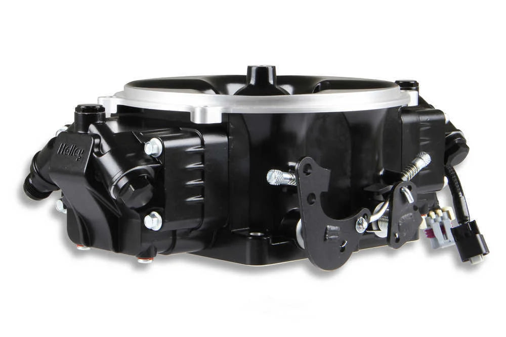 Holley EFI Terminator X Stealth 4500 Throttle Body - Black 534-302 - Additional View 6
