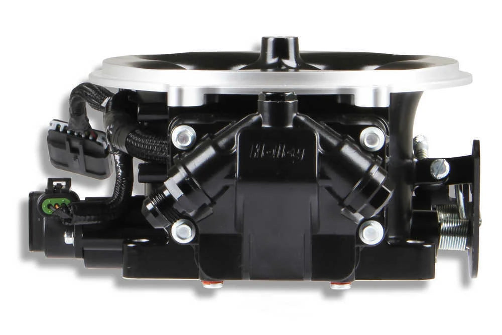 Holley EFI Terminator X Stealth 4500 Throttle Body - Black 534-302 - Additional View 7