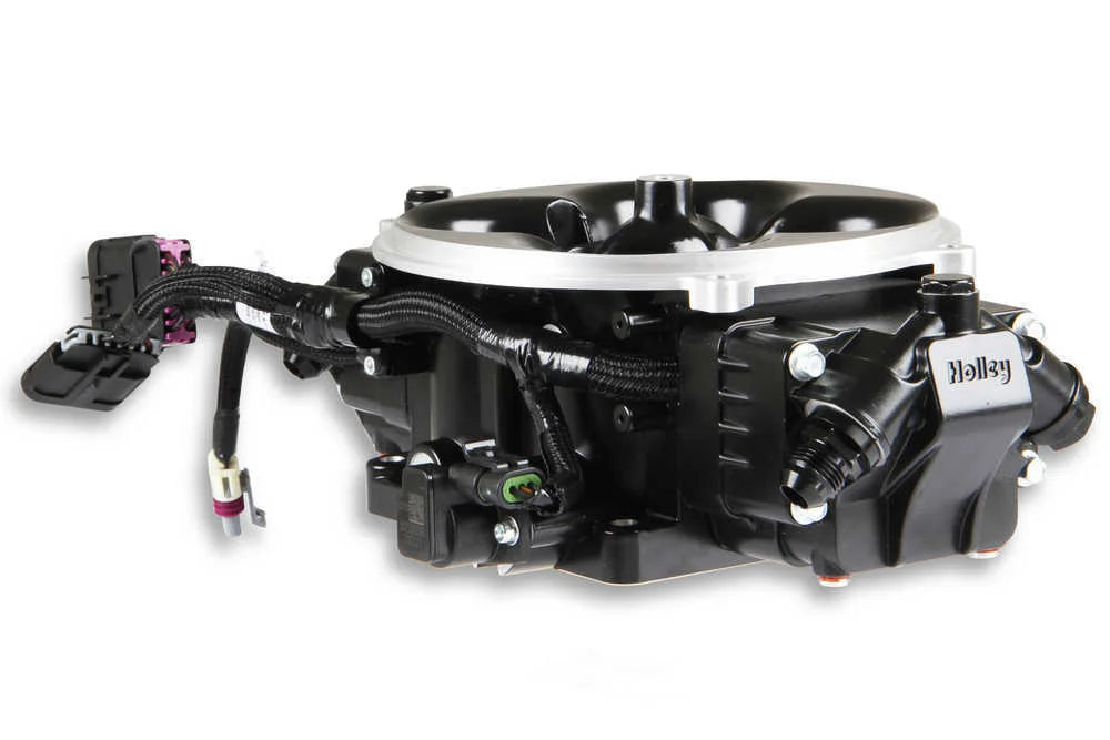 Holley EFI Terminator X Stealth 4500 Throttle Body - Black 534-302 - Additional View 8