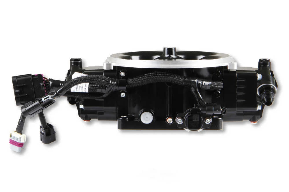 Holley EFI Terminator X Stealth 4500 Throttle Body - Black 534-302 - Additional View 9