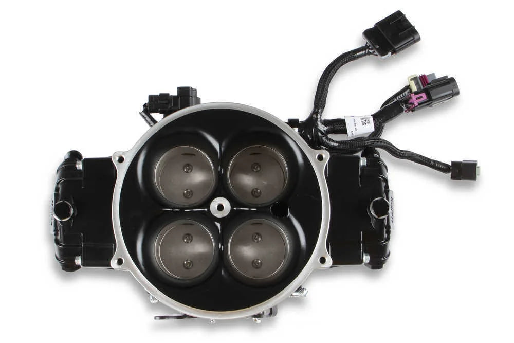 Holley EFI Terminator X Stealth 4500 Throttle Body - Black 534-302 - Additional View 16