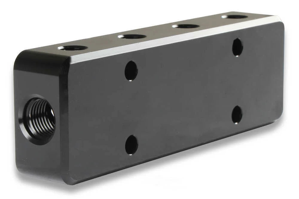 Holley EFI The Holley EFI Vacuum Manifold is an excellent vacuum or boost reference source. 534-52 - Additional View 5