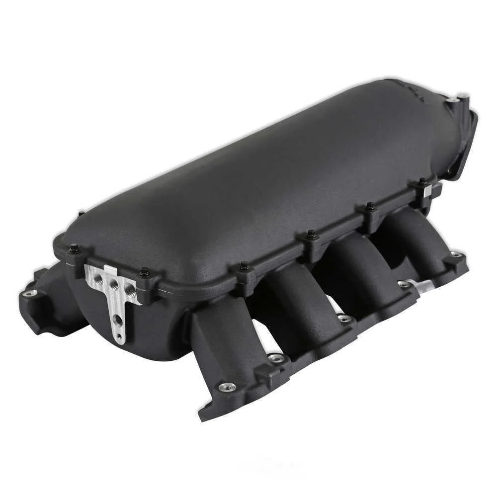 Holley EFI Top-Feed - OE Direct Injection Only - Black Finish 300-715BK - Back View