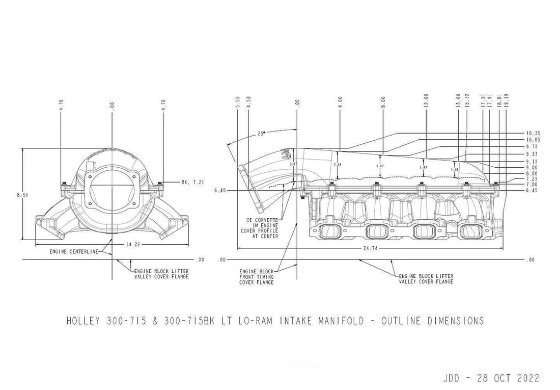Holley EFI Top-Feed - OE Direct Injection Only - Satin Finish 300-715 - Additional View 12