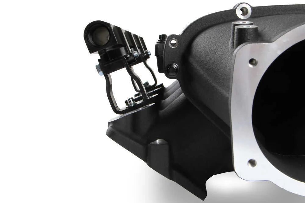 Holley EFI Ultra Lo-Ram Manifold Kit - Black Finish 300-621BK fits LS1 / LS2 / LS6 - Additional View 7