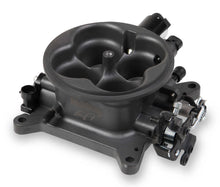 Load image into Gallery viewer, Holley EFI Universal 4BBL 1000CFM 4150 Flange Throttle Body - Hard Core Gray 112-587