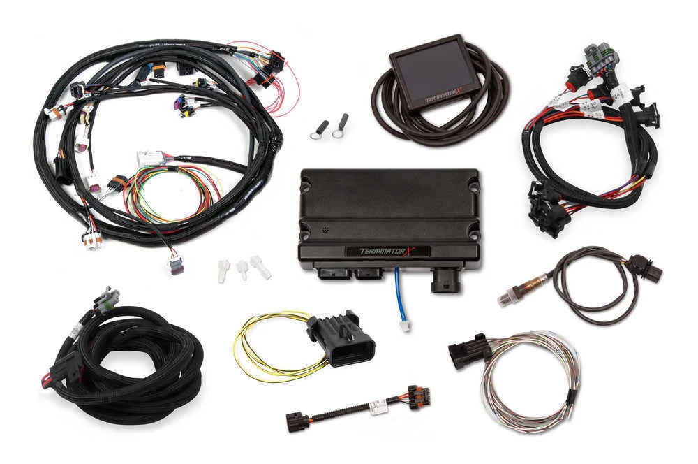 Holley EFI Universal MPFI Main Harness - EV1 Injectors - 3.5 in. Touchscreen 550-936 - Main Product View