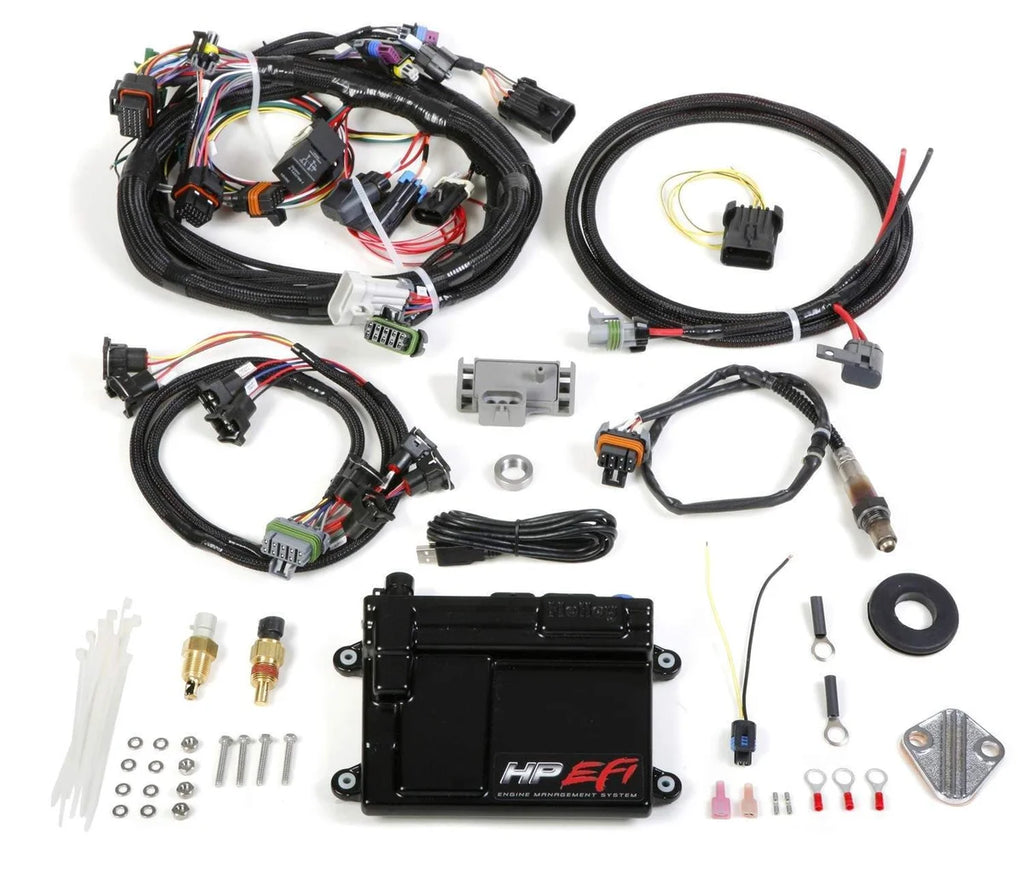 Holley EFI Universal Multi-Point Fuel Injection, Includes Bosch Oxygen Sensor 550-604 fits V8 - Main Product View
