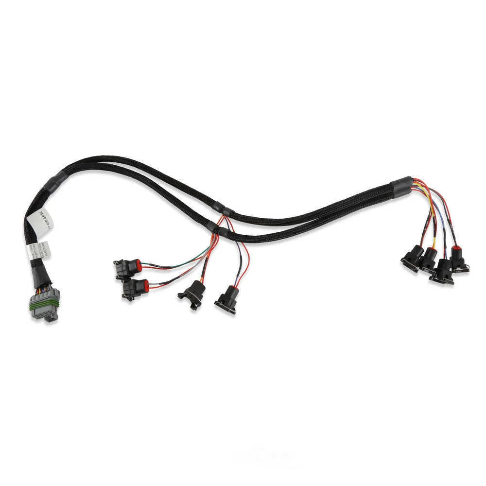 Holley EFI V8 over Manifold, Bosch Style Injector Harness 558-200 fits V8 - Main Product View