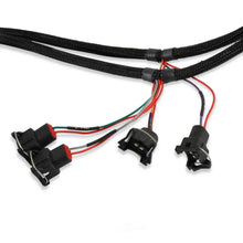 Load image into Gallery viewer, Holley EFI V8 over Manifold, Bosch Style Injector Harness 558-200 fits V8 - Installation View