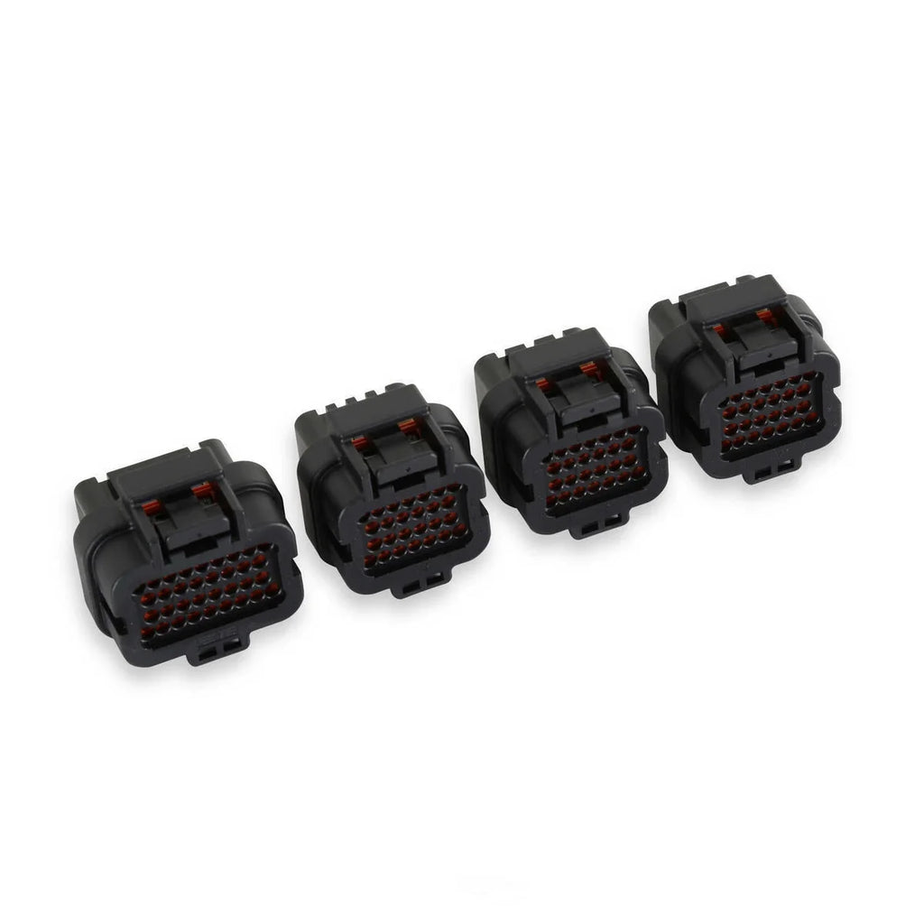 Holley EFI j2A, j2B, j3, j4 Connector & Pin Kit 558-408 - Side View