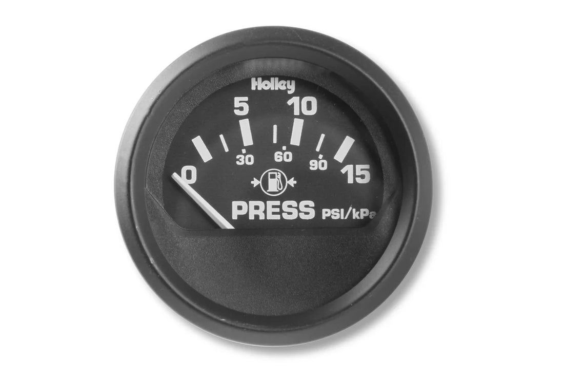 Holley Electric - 0-15 PSI 26-503 - Back View