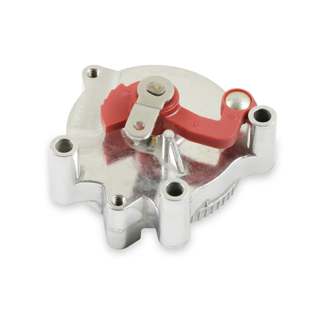 Holley Electric Choke Conversion Kit Shiny Finish Piston-less Design 45-240 - Side View