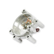 Load image into Gallery viewer, Holley Electric Choke Conversion Kit Shiny Finish Piston-less Design 45-240 - Installation View