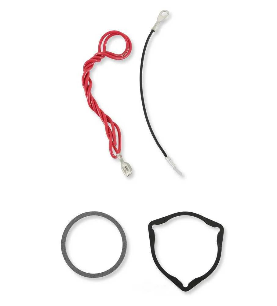 Holley Electric Choke Conversion Kit Shiny Finish w/Internal Vacuum Source 45-223SA - Side View