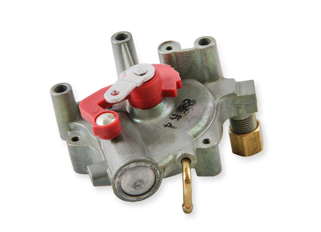 Holley Electric Choke Conversion Kit Standard Finish w/External Vacuum Source 45-224 - Side View