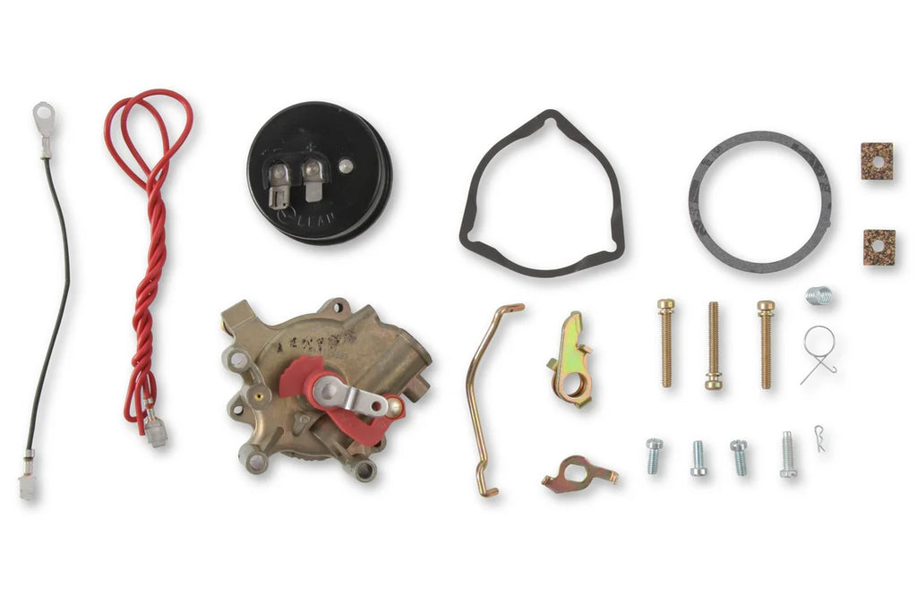 Holley Electric Choke Conversion Kit Standard Finish w/Internal Vacuum Source 45-223 - Main Product View