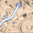Load image into Gallery viewer, Holley Engine Heater Hardline Adapter Kit 300-901 fits Ford 7.3L Godzilla - Additional View 7